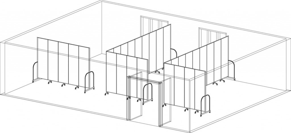 Floor Planning black and white