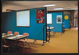 (7) 1.retouched.72DPI Make your facility do more for you with portable room dividers
