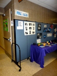 Tackable School Display Boards Tackable Room Divider Display Board