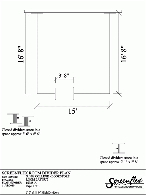 Two Divider Room