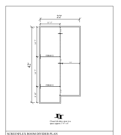 Room Divider Plan