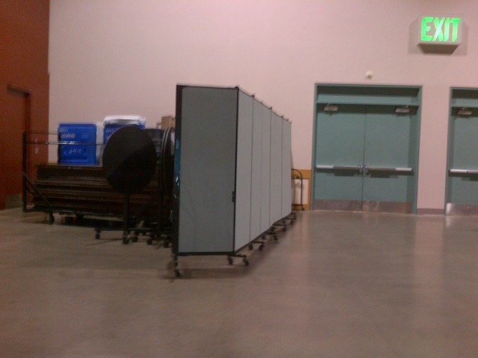 Dividers Hide Materials At Conference Dividers Hide Materials At Conference
