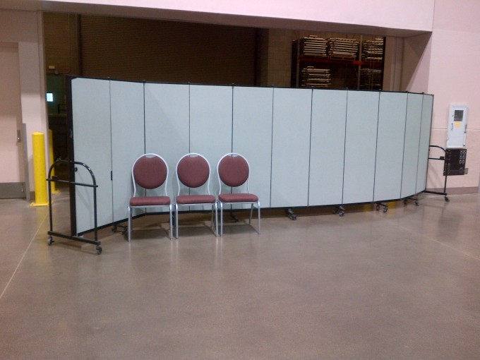 Dividing Space and Hiding Materials At Conference Dividing Space and Hiding Materials At Conference