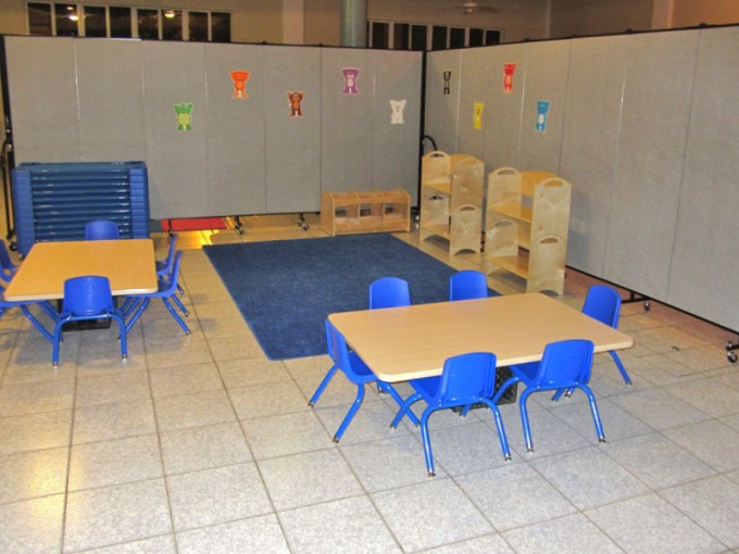 Room Dividers in Day Care