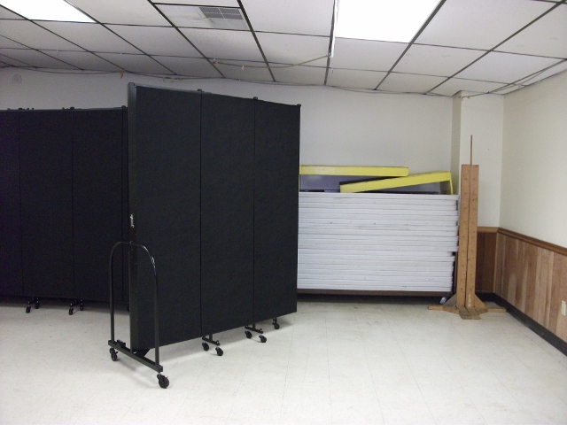 Can Room Dividers Provide Easy Access To Stored Items and Create More Storage? Room Dividers Hide Supplies and allow for easy access to stored items