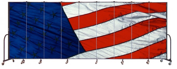 Mural-US-Flags-FSL689