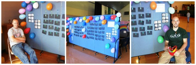 Tackable accordion room dividers uses for a fun fair