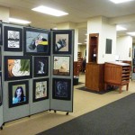 Screenflex 6 panel art display unit