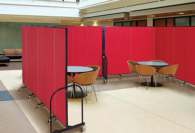 Arrange Office Room Dividers to Create Privacy 