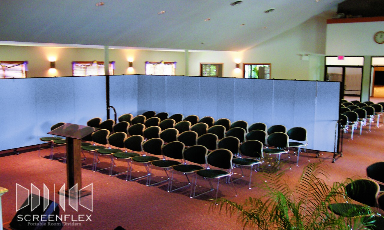 Church Sanctuary Dividers provide a more intimate space