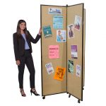 Secure Items to Display Panels With Tacks, Pins or Staples
