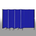 Some Wallmount Room Divider Sizes do not Require an End Frame