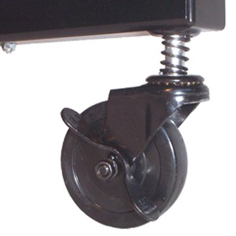 A Simple Turn of a Locking Wheel Secures Dividers into Position